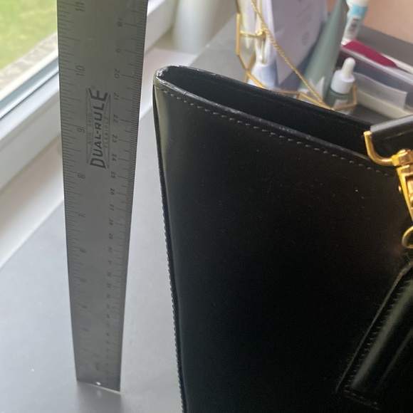 CARTIER VINTAGE BLACK STRUCTURED BAG * HOST PICK - Picture 13 of 16